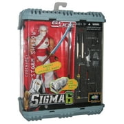 GI Joe Sigma 6 Codename Storm Shadow Ninja Action Figure w/ Nunchuck Blades