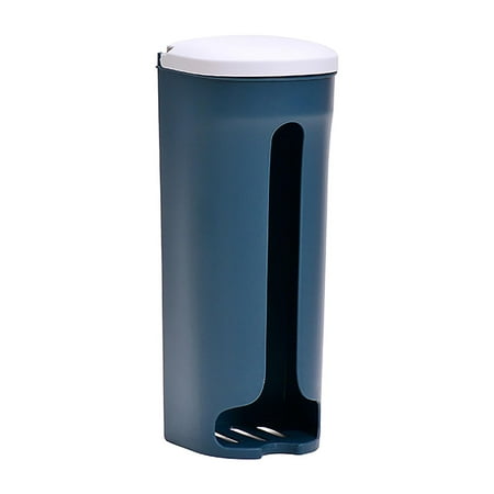 

Home Storage And Organization Clearance Garbage Bag Storage Box Artifact Mounted Plastic Bag Large Kitchen Sorting Box Desktop Pp Storage Box Wall Mounted Blue