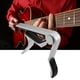 thumbnail image 3 of Cejilla Sintonizadora Aleación Tune Clamp Key Trigger Capo para guitarra eléctrica acústica (plata), 3 of 9