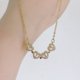 thumbnail image 1 of Collar de acero de titanio con trébol de cuatro hojas y múltiples usos para mujer, diseño de sentido de alto nivel, luz, lujo, amor, corazón, cadena de clavícula, collar de moda, 1 of 6