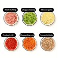 thumbnail image 2 of 1 Pcs Electric Foods Chopper, Kitchen Multifunctional Cooking Machine, Wireless Electric Meat Grinder, Household Garlic Masher, Auxiliary Food Machine, Garlic Mixer, Stainless Steel Blade, Kitchen Stu, 2 of 5