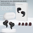 thumbnail image 2 of Tapones de Oídos Reutilizables de Silicona Suave Negro, Invisibles y en Forma, 32dB para Dormir y Co, 2 of 7