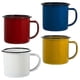 thumbnail image 3 of 4pcs Enamel Mug Vintage Camping Mugs Water Mugs Camping Coffee Milk Mugs, 3 of 4