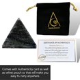 thumbnail image 5 of Nuummite Crystal Pyramid 1" Inch, 5 of 5
