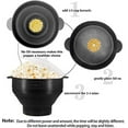 The Original Korcci Microwaveable Silicone Popcorn Popper, BPA Free