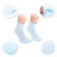 thumbnail image 3 of Unique Bargains 1 Pair Women's Comfortable Sleep Cozy Socks Light Blue 93% Polyester 7% Spandex, 3 of 5