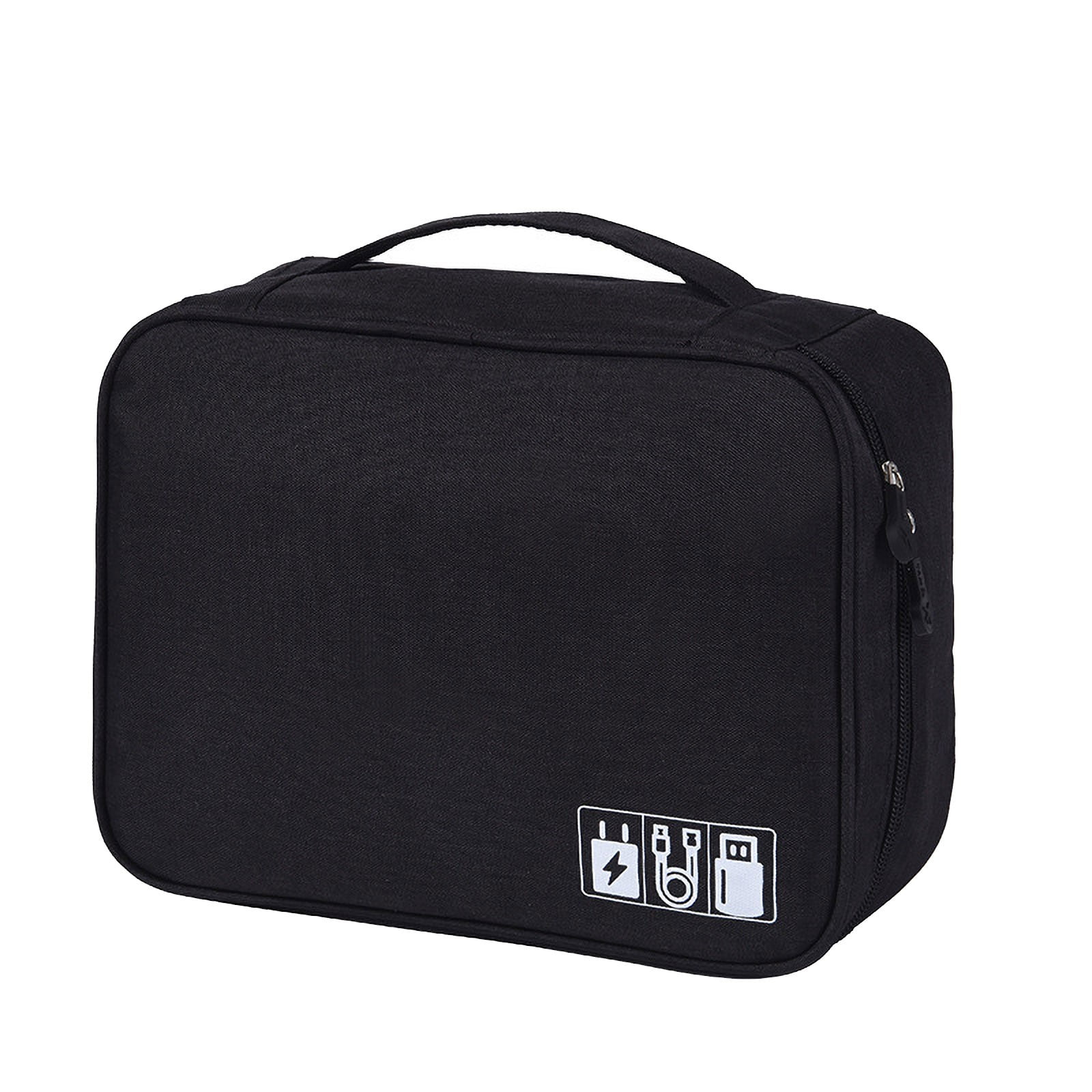 Travel Waterproof Electronics Storage Bag USB Charger Data Cable Organizer Case 