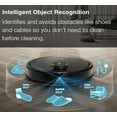 Open Box ECOVACS Deebot Ozmo T8 AIVI Robot Vacuum Cleaner & Mop Black ...