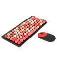 thumbnail image 4 of Wireless Keyboard Mouse Combo 2.4GHz Wireless Mouse 86 Keys Colorful Keyboard Set with USB Receiver, 4 of 7