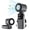 Gray, variant on IC ICLOVER Portable Handheld Turbo Fan with Ice Cooling, 5 Speed Rechargeable Mini Personal Hand Fan, Battery Operated Travel Essentials, Beach Vacation, Gifts
