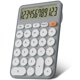thumbnail image 1 of Calculadora escolar de 12 dígitos, tamaño de mesa 16 x 11 cm, botones grandes, pantalla LCD fácil de usar, pantalla inclinable 15° para calculadoras infantiles, 1 of 5