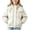 Beige 3, variant on Jacket for Kids Girls Fatuov Rain Jackets Fleece Lined Hooded Fall Winter Coat