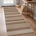 thumbnail image 6 of Washable Modern Checkered Area Rug 9x12ft with Non Slip TPR Backing, Ultra Soft Low Pile Indoor Outdoor Carpet, Fade Resistant Mat for Living Room Bedroom, 6 of 7