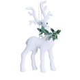 thumbnail image 1 of CAIROYAR Adornos para árbol de Navidad con diseño de reno de peluche, decoración festiva Y3O1 C3X1, 1 of 7