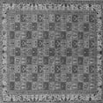 thumbnail image 1 of Ahgly Company Indoor Square Persian Gray Traditional Area Rugs, 7' Square, 1 of 1