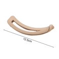 thumbnail image 4 of Mightlink Women Horsetail Hair Claw Plastic Back Head Hair Clip Banana Shape Hairpin Head Accessories, 4 of 8