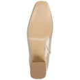 thumbnail image 6 of Journee Womens Haylinn Inside Zip Block Heel Booties, Widths Available, 6 of 9