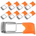 thumbnail image 3 of KAKOWELY 100Pcs Panel Light Spring Clip Downlight Retaining Clamp Light Securing Clips Recessed Light Retaining Clip,1.65"X0.67"X0.24", 3 of 4