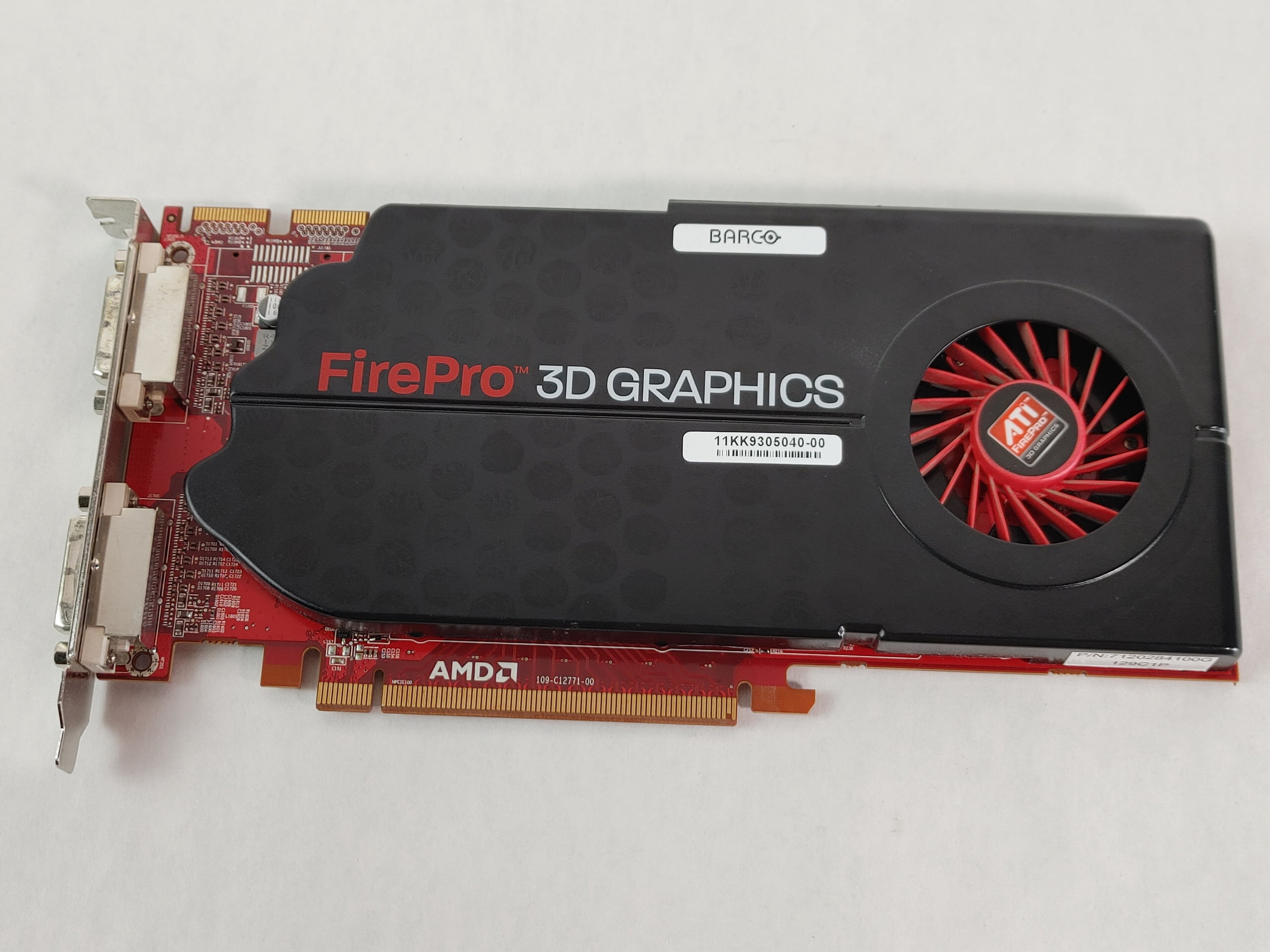 Pre-Owned AMD Barco FirePro MXRT-5450 1 GB GDDR5 PCI Express x16 Video ...