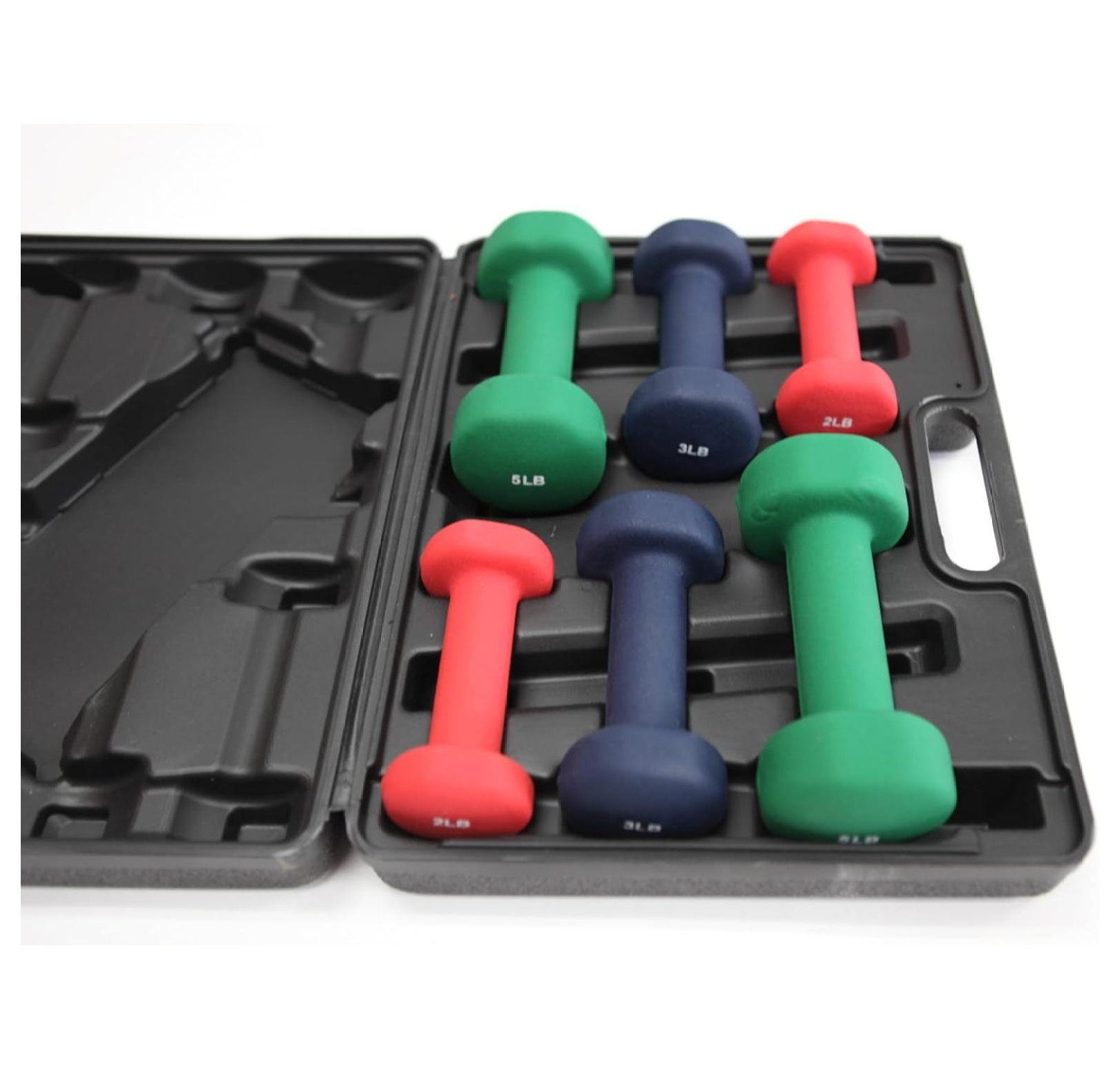 Ader Neoprene Dumbbell Set Neoprene DBS w/ Case
