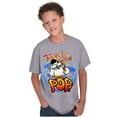 thumbnail image 3 of Airbrushed Tootsie Roll Pop Mascot Crewneck T Shirts Boy Girl Teen Brisco Brands L, 3 of 6