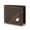 Brown, variant on Men’s Bifold Slim RFID Blocking Wallet, Genuine Leather, Casual Everyday 11-22 Card Capacity with AirTag Holder Window (Brown)