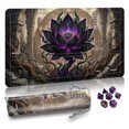 thumbnail image 1 of Tapete de juego Partypda para MTG 61 x 36 cm, impermeable, antideslizante, con dados, 1 of 6