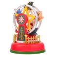 thumbnail image 1 of 1Pc Christmas Ferris Wheel Decor Unique Luminous Music Box Home Desktop Adorn, 1 of 8