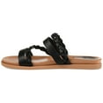 thumbnail image 3 of Journee Womens Colette Slide Flat Sandals, Widths Available, 3 of 9