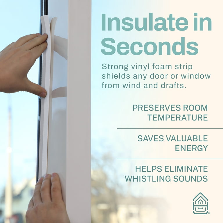 Home Intuition Door Draft Stopper, Foam Insulation Seal photo 5