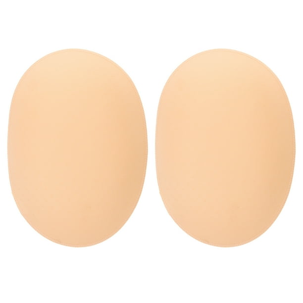 1 par de almohadillas de silicona reutilizables para realzar los glúteos con diseño adhesivo para mujeres (1,7 cm de grosor).