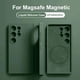 thumbnail image 2 of Upgraded Liquid silicone For Magsafe Magnetic Case For Samsung Galaxy S24 S23 S22 Ultra S21 FE Wireless Charge Cases Soft Cover, 2 of 5
