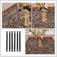 thumbnail image 3 of EeaseMX 6 correas de soporte para árboles y plantas, correas de protección rectas para árboles jóvenes plantados, 3 of 8