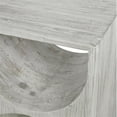 thumbnail image 4 of Uttermost Hans Table d'Appoint en Bois de Sapin Style Côtier Finition Ivoire, 4 of 5