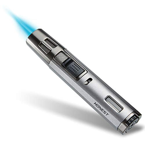 Zoocura Refillable Ne Torch Lighter Adjustable Pen Double Flame Jet Lighters Multipurpose For Grill Bbq Camping Gas Not Included Com Zoocura Refillable Ne Torch Lighter, Industrial Torch Lighter