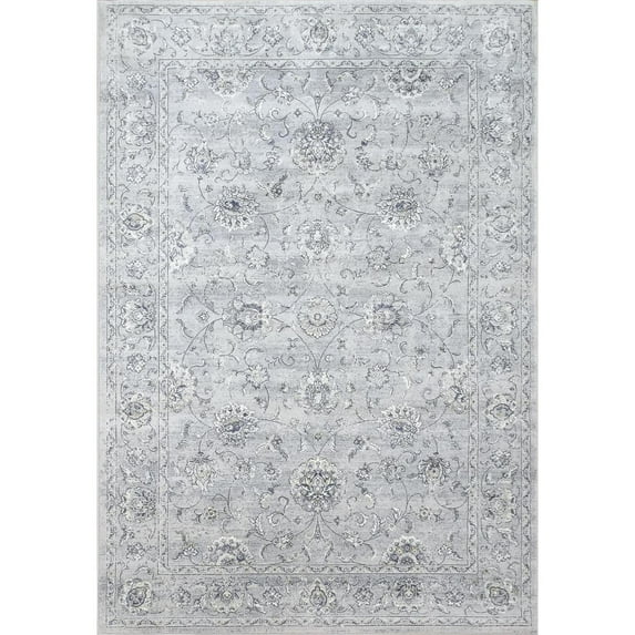 Dynamic Rugs Ancient Garden Machine-made 57126 Silver/grey 7.10x11.2 Rectangle
