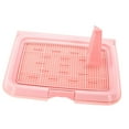 thumbnail image 2 of Dog Potty Tray Easy to Clean Portable Pet Supplies Dogs Toilet Training Potty Tr Pink, 2 of 8