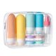 thumbnail image 1 of Juego de 16 botellas de viaje yuxing recipientes exprimibles de silicona, 1 of 5
