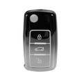 thumbnail image 1 of Funda de llave de coche TPU negra degradada para VW Up - Funda de control remoto de 3 botones, 1 of 6