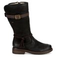 thumbnail image 2 of Highland Creek Womens Water Repellent Mid Calf Leather Boot Shoes, Black, US 8, 2 of 7
