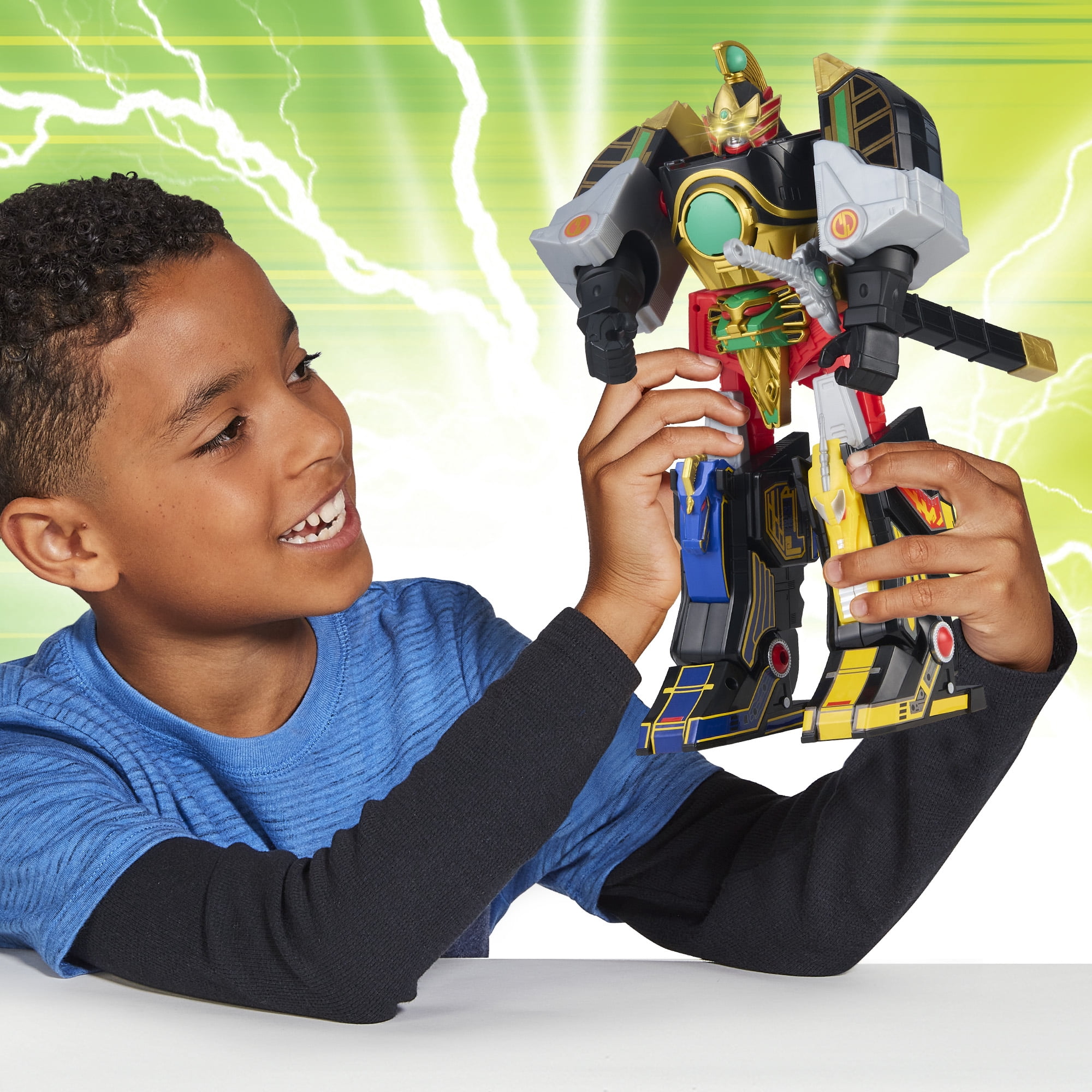 Mighty Morphin Power Rangers: Re-Ignition - Ultimate Mega Thunderzord (Season 2) Electronic Figure by Playmates Toys