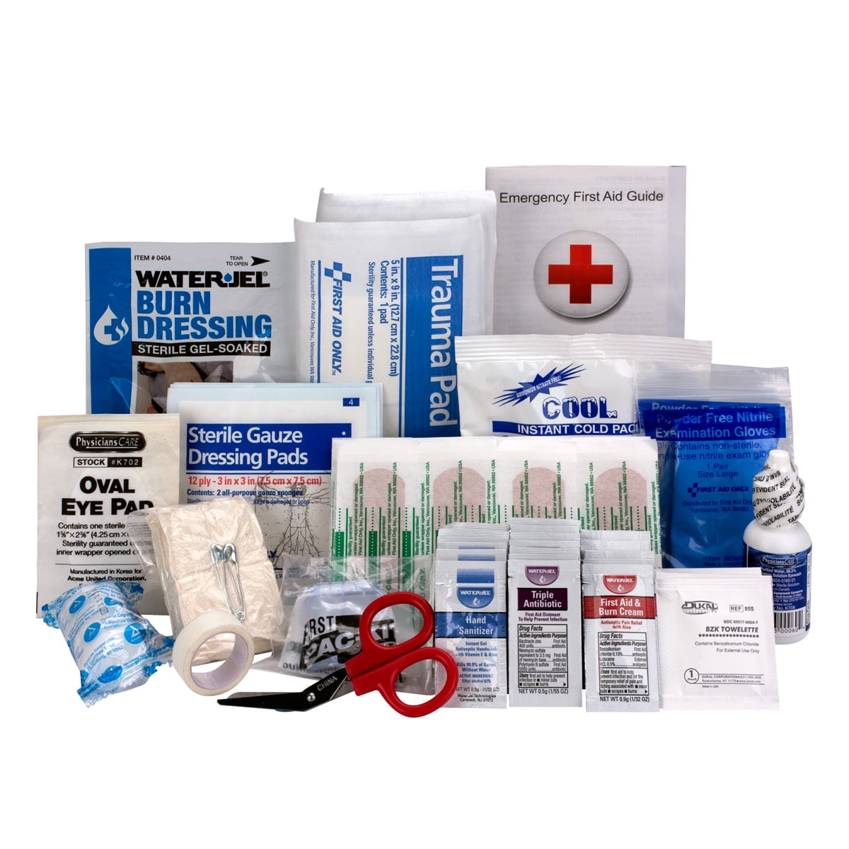 First Aid Only OSHA & ANSI 25 Person Refill Kit, 89 Piece