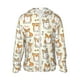 thumbnail image 1 of Balery Cartoon Corgi Sudadera ligera de manga larga con capucha y protección solar UPF 50+ para hombre y mujer, ideal para pesca y running-X-Large, 1 of 7