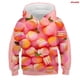 thumbnail image 3 of Sudaderas con capucha para niños y niñas con estampado 3D de comida divertida, macarrones de caramelo, sudaderas con capucha para niños, ropa para adolescentes, jerseys de Nutella para niños 2021, 3 of 5