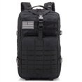 thumbnail image 1 of ANTCOOL 45L Large Capacity Military Tactical Backpack for Men Black, 1 of 4