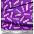 thumbnail image 2 of Soimoi Purple Rayon Fabric Brush Stroke Abstract Decor Fabric Printed Yard 42 Inch Wide, 2 of 3