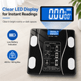 thumbnail image 4 of DAYBETTER Scale for Body Weight, BMI, Muscle Mass,and Other Health Metrics are Measurable, Accurate Bluetooth Weighing Machine with Fitness App,400 lbs., 4 of 7