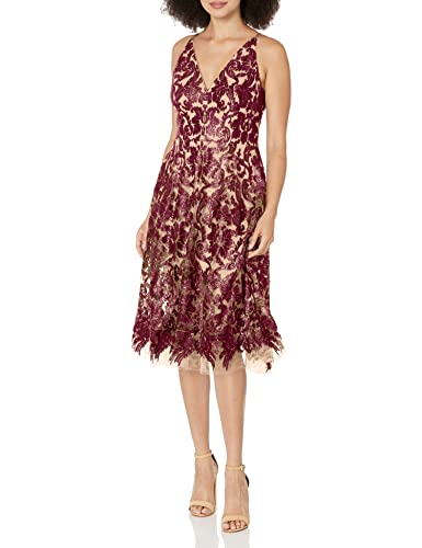 mermaid prom dress Ava Presley 39566 Satin Ruffle Mermaid Prom Dress Pageant Gown Crystal Flower Layered 2 / Hot Pink main image 0