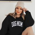 thumbnail image 6 of WEIWEN Dog Mom Sweatshirt for Women Dog Lover Sweatshirts Funny Graphic Sweaters Mama Pullover Tops Womens Fall Fashion Clothing Black, S, 6 of 7