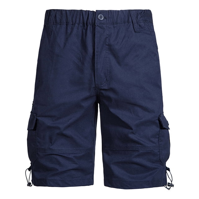 Diufon Men's Athletic Shorts Drawstring Waisted Outdoor Sport Shorts Spring Summer Hiking Shorts with Pockets